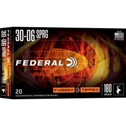 FEDERAL FUSION 30-06 180GR TIPPED FUSION 20RD 10BX/CS