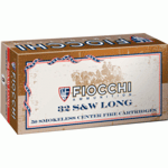 FIOCCHI .32SWL 97GR. FMJ 50-PACK