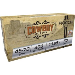 FIOCCHI AMMO .45-70 GOVT.405GR. LRNFP 20-PACK