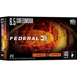 FEDERAL FUSION 6.5CM 140GR TIPPED FUSION 20RD 10BX/CS