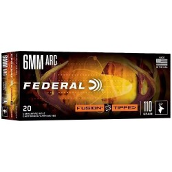 FEDERAL FUSION 6MM ARC 110GR TIPPED FUSION 20RD 10BX/CS FEDERAL FUSION 6MM ARC 110GR TIPPED FUSION 20RD 10BX/CS