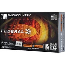 FEDERAL FUSION 7MM BC 175GR FUSION TIPPED 20RD 10BX/CS