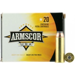ARMSCOR AMMO .44 MAGNUM 240GR. JHP 20-PACK