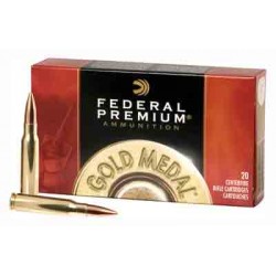 FEDERAL AMMO GOLD MEDAL .223 REMINGTON 77GR. SIERRA MATCHKING 20-PK
