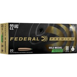 FEDERAL GOLD MEDAL 22ARC 88GR TIPPED MATCHKING 20RD 10BX/CS FEDERAL GOLD MEDAL 22ARC 88GR TIPPED MATCHKING 20RD 10BX/CS