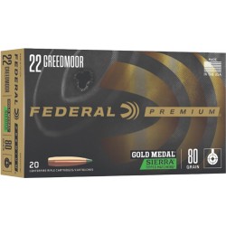 FEDERAL GOLD MEDAL 22 CM 80GR TIPPED MATCHKING 20RD 10BX/CS FEDERAL GOLD MEDAL 22 CM 80GR TIPPED MATCHKING 20RD 10BX/CS