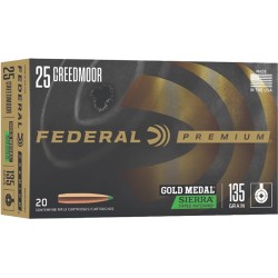 FEDERAL GOLD MEDAL 25 CM 135GR TIPPED MATCHKING 20RD 10BX/CS FEDERAL GOLD MEDAL 25 CM 135GR TIPPED MATCHKING 20RD 10BX/CS