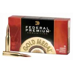 FEDERAL AMMO GOLD MEDAL .308WIN 175GR. SIERRA MATCHKING 20-PK