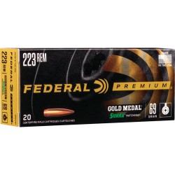 FEDERAL AMMO GOLD MEDAL 6.5 CREED 140GR. SIERRA MATCHKING 20-PK