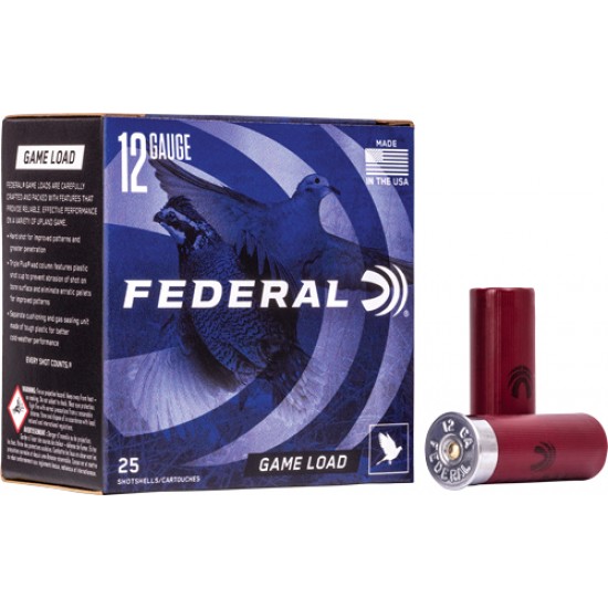 FEDERAL GAME LOAD 12GA 2.75