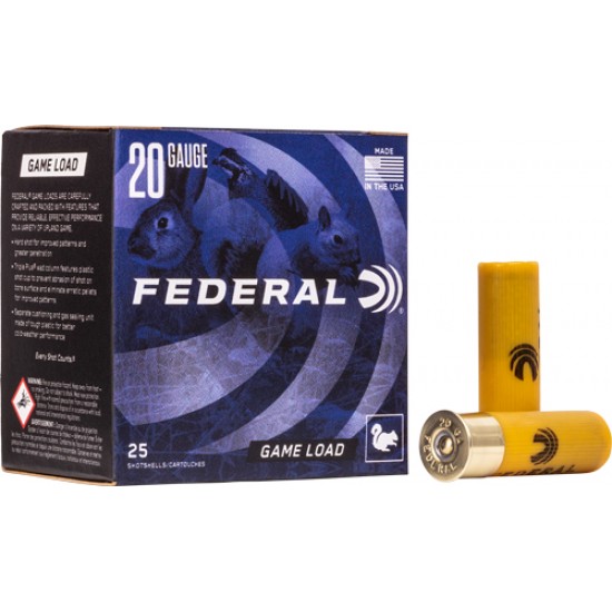 FEDERAL GAME LOAD 20GA 2.75