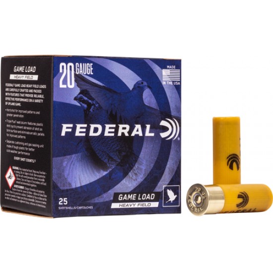 FEDERAL GAME LOAD 20GA 2.75