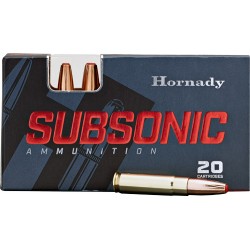 HORNADY AMMO SUBSONIC .30-30 WIN 175GR. SUB-X