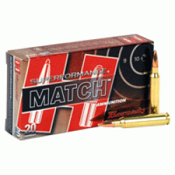 HORNADY AMMO MATCH 5.56MM NATO 75GR. BTHP SPF 20-PACK