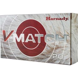 HORNADY V-MATCH 6MM CM 80GR ELD-VT 20RD 10BX/CS