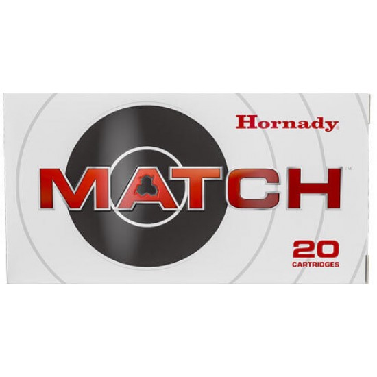 HORNADY MATCH 25 CM 134GR ELD 20RD