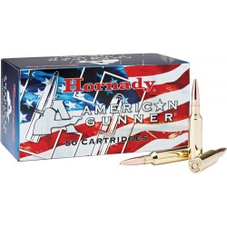 HORNADY AMERICAN GUNNER 6.5 CM 140GR BTHP 50RD 10BX/CS