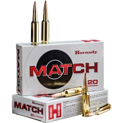 HORNADY MATCH 6MM GT 109GR ELD 20RD 10BX/CS