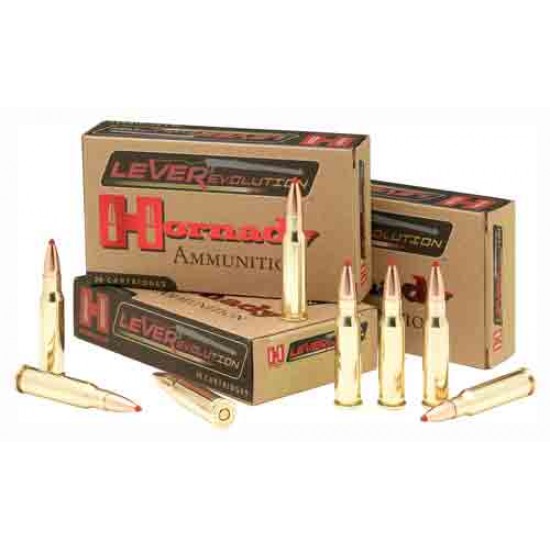 HORNADY AMMO LEVEREVOLUTION .30-30 160GR. FTX 20-PACK