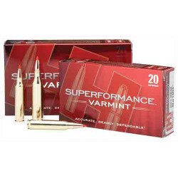 HORNADY AMMO SPF VARMINT .222 REMINGTON 50GR V-MAX 20-PACK