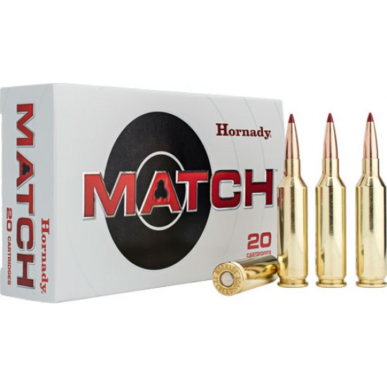 HORNADY 22CM 80GR ELD MATCH 20RD 10BX/CS