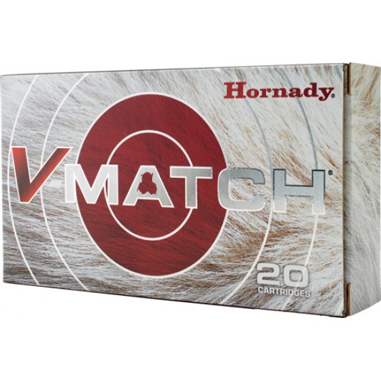 HORNADY V-MATCH 22 CM 69GR ELD-VT 20RD
