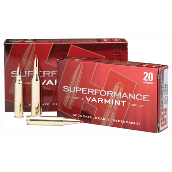 HORNADY AMMO SPF VARMINT .243 WINCHESTER 58GR V-MAX 20-PACK