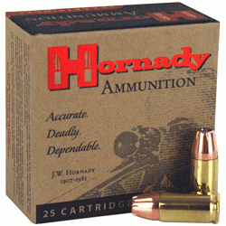 HORNADY AMMO 9MM LUGER 147GR. JHP/XTP 25-PACK