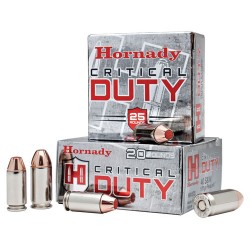 HORNADY AMMO CRITICAL DUTY .357 SIG 135GR. FLEXLOCK 20PK