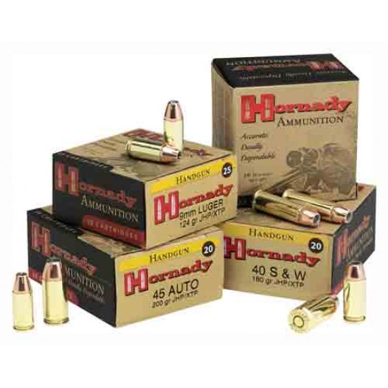 HORNADY AMMO .500 SMITH & WESSON MAGNUM 500GR. XTP/FP 20-PACK