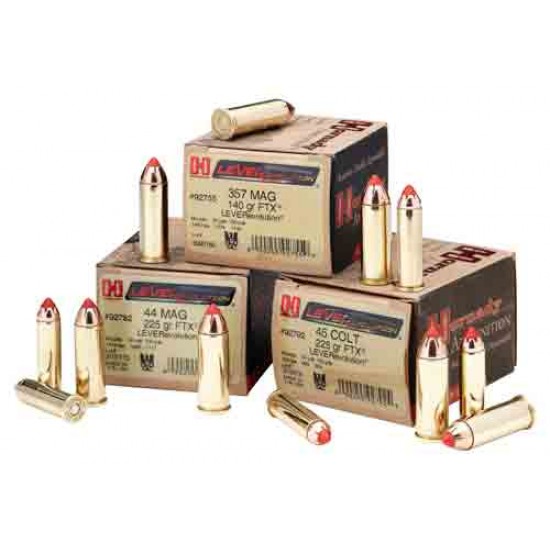 HORNADY AMMO LEVEREVOLUTION .357 MAGNUM 140GR. FTX 25-PACK
