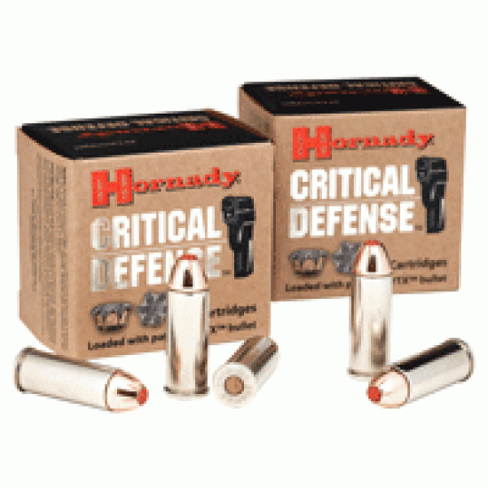 HORNADY AMMO CRITICAL DEFENSE .45 COLT 185GR. FTX 20-PACK