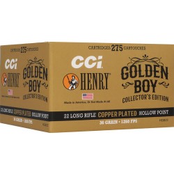 CCI HENRY GOLDEN BOY EDITION 36GR CPHP 1260FPS 275RD 10BX/C CCI HENRY GOLDEN BOY EDITION 36GR CPHP 1260FPS 275RD 10BX/C