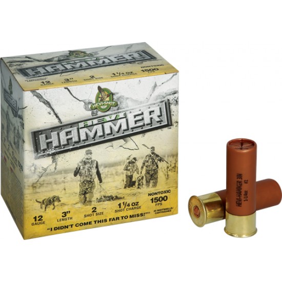 HEVI-SHOT HEAVY HAMMER 12GA. 3