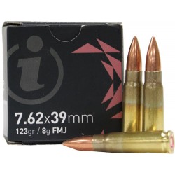 IGMAN 7.62X39 123GR. FMJ 15-PACK