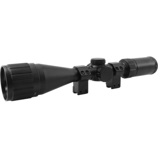 BSA OUTLOOK AIR RIFLE SCOPE 412X44 AO IR MILDOT BLACK