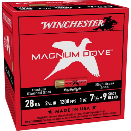 WINCHESTER MAGNUM DOVE 28GA 2.75