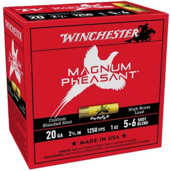 WINCHESTER MAGNUM PHEASANT 20GA 2.75