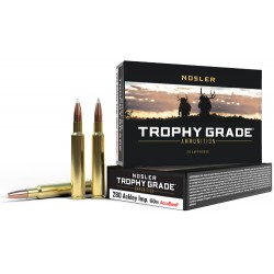 NOSLER AMMO TROPHY GRADE .280 ACK IMP 160GR ACCUBOND 20PK