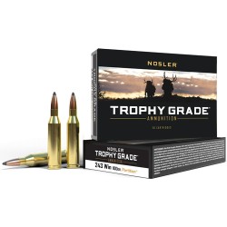 NOSLER AMMO TROPHY GRADE .243 100GR PARTITION TIP 20PK