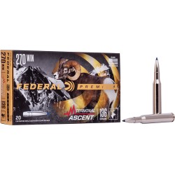 FEDERAL AMMO .270 WIN. 136GR. TERMINAL ASCENT 20-PK