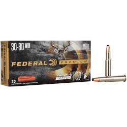 FEDERAL PREMIUM 30-30WIN 150GR TROPHY COPPER 20RD 10BX/CS