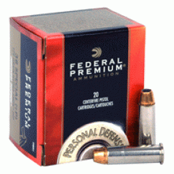 FEDERAL AMMO PREMIUM .38 SPECIAL 129GR. HYDRA-SHOK JHP 20-PACK