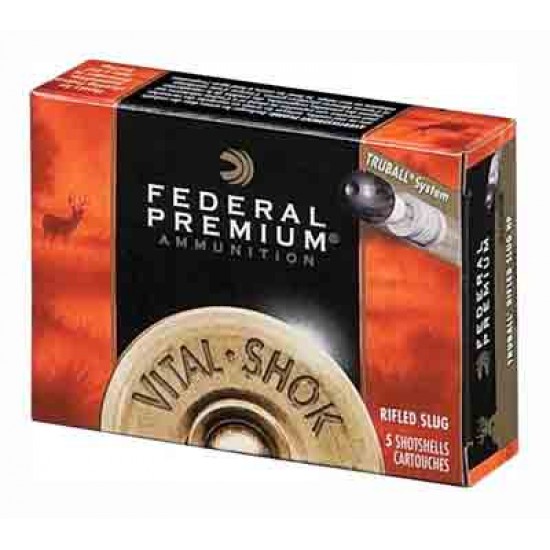 FEDERAL AMMO PREMIUM TRUBALL SLUG 12GA 3