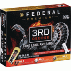 FEDERAL AMMO THIRD DEGREE 20GA. 3