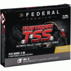 FEDERAL AMMO HEAVY-WEIGHT TSS .410 3