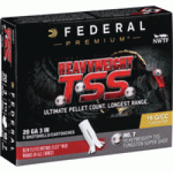 FEDERAL HEAVY-WEIGHT TSS 20GA 5RD 10BX/CS 3