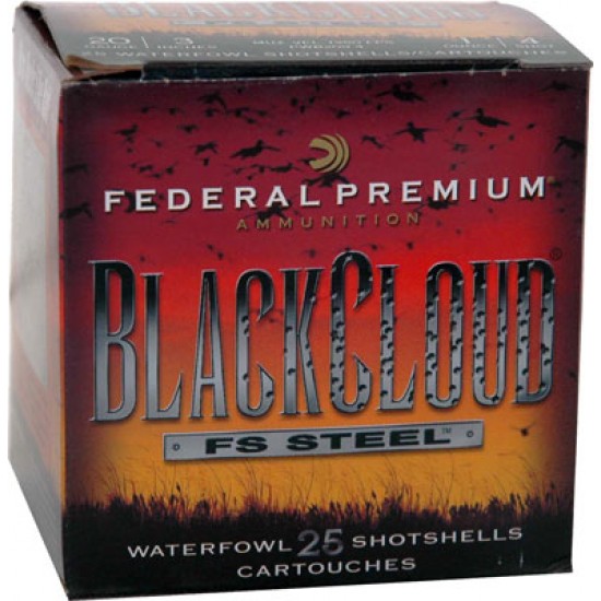 FEDERAL AMMO BLACK CLOUD 20GA 3