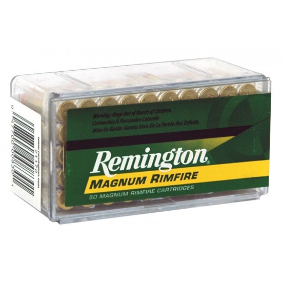 REMINGTON AMMO .22 MAGNUM 40GR. JSP 50-PACK