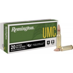 REMINGTON UMC 6.8 SPC 115GR FMJ 20RD 10BX/CS